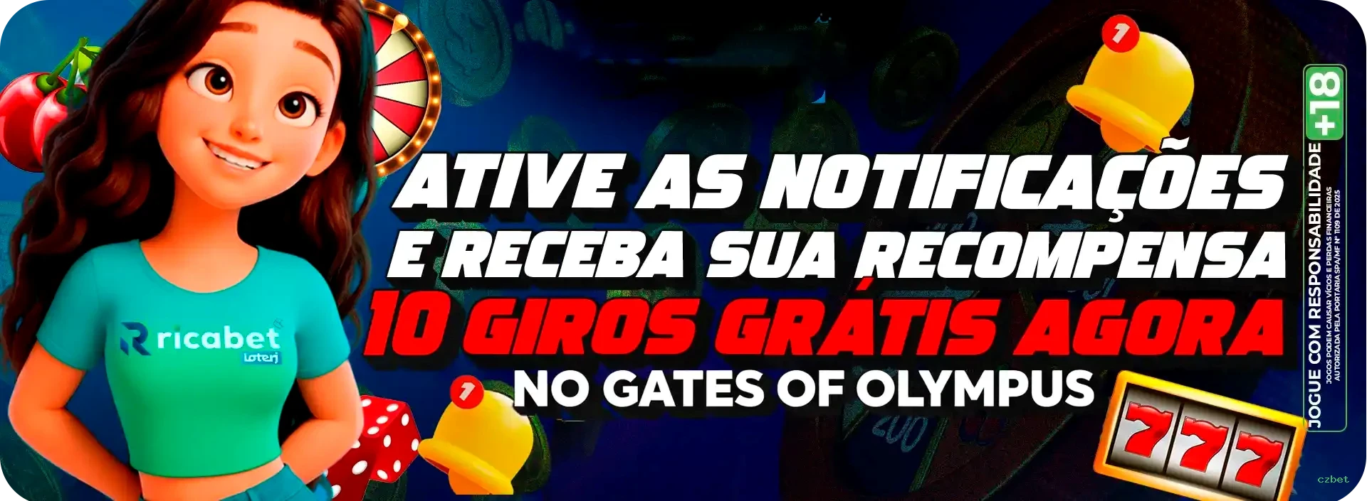 Aplicativo móvel czbet para iOS e Android